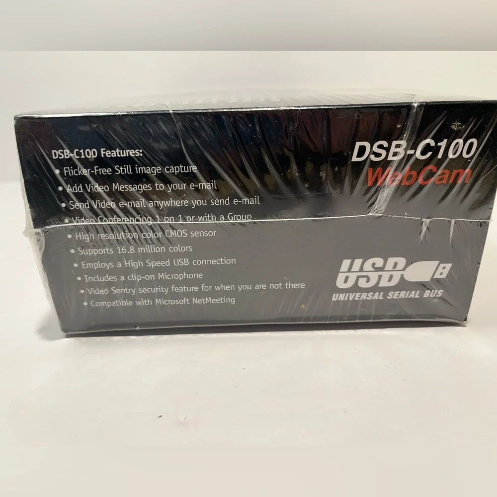 D-Link DSB-C100 WebCam USB Digital Video Camera NEW Sealed